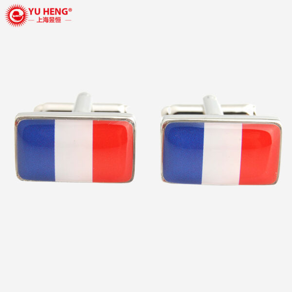 YH-1840 Flag Cufflinks