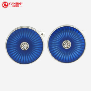 mens blue cufflinks