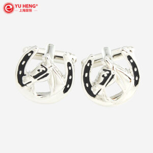 YH-862 Horse Head Cufflinks