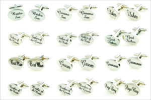 custom anniversary cufflinks