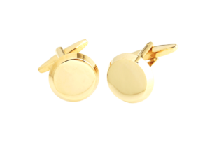 brass cufflinks for men