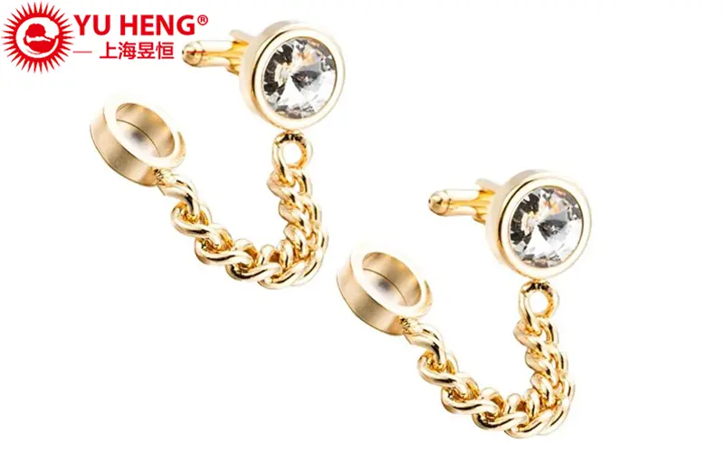 Chain cufflinks from Yuheng