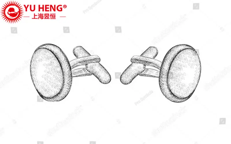 Customized cufflinks from Yuheng