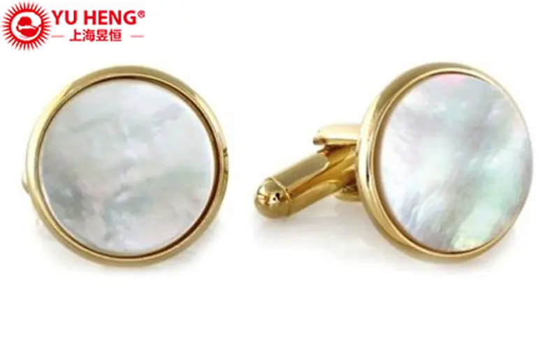 mother of pearl cufflinks manufacturer