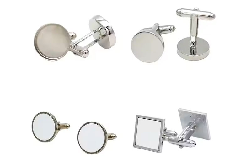 factory sale stainless steel cufflinks