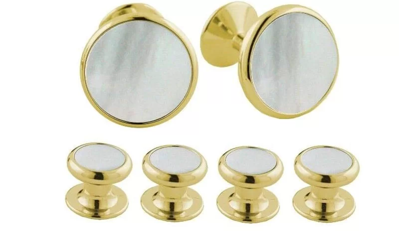 get mens mother of pearl of cufflinks