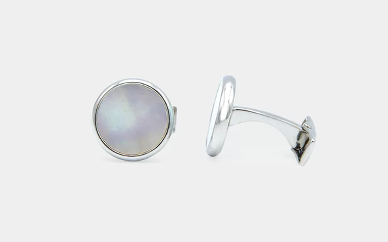 mens mother of pearl cufflinks for sale