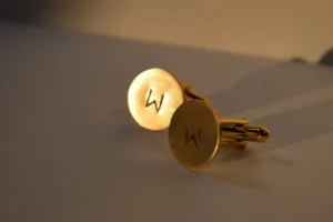 custom initial cufflinks